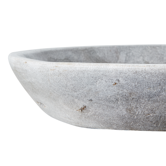 White marble bowl