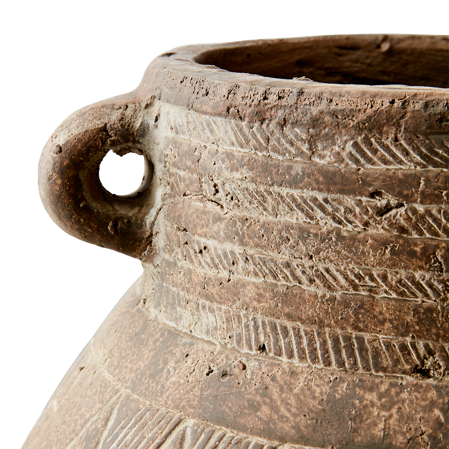 Helios, terracotta pot, large