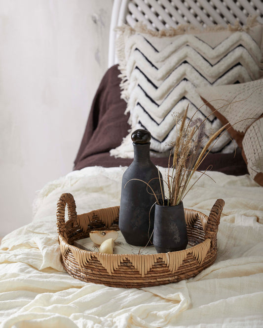 Marcello, tray with handles