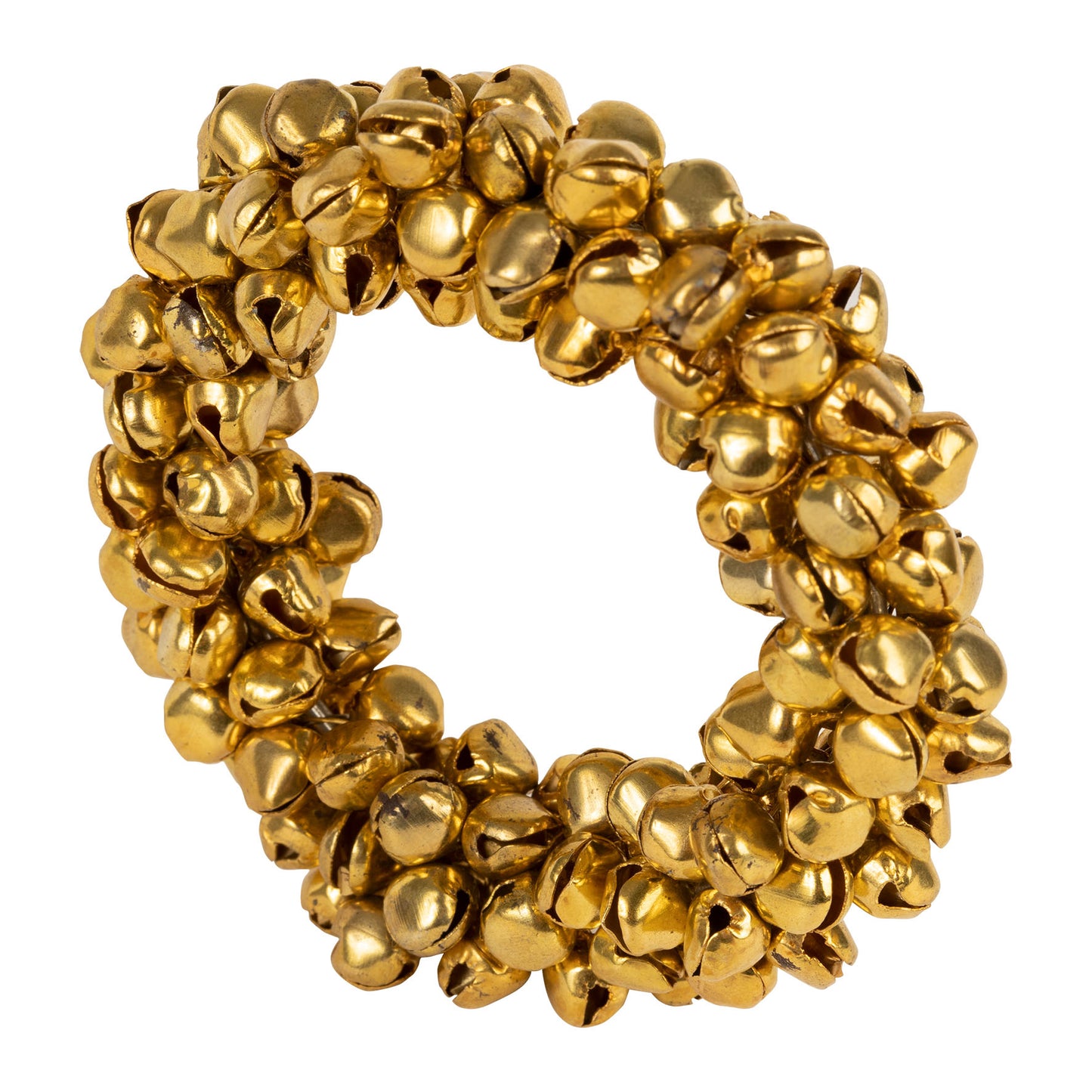 Gold bell decoration napkin holder
