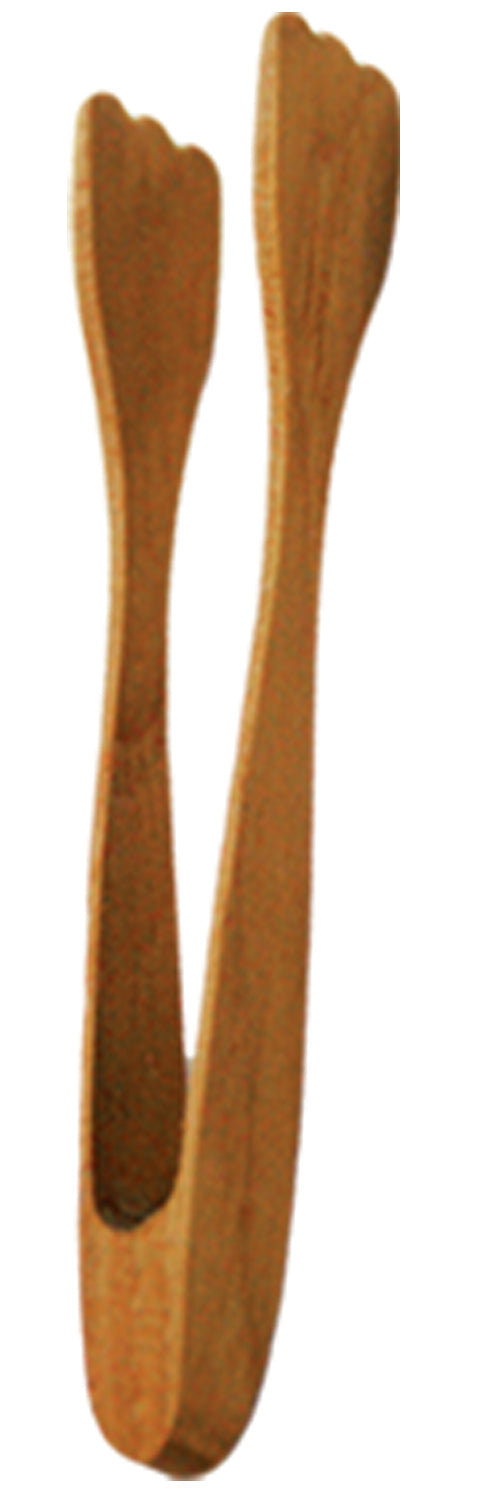 Mini Teak Ice Tongs