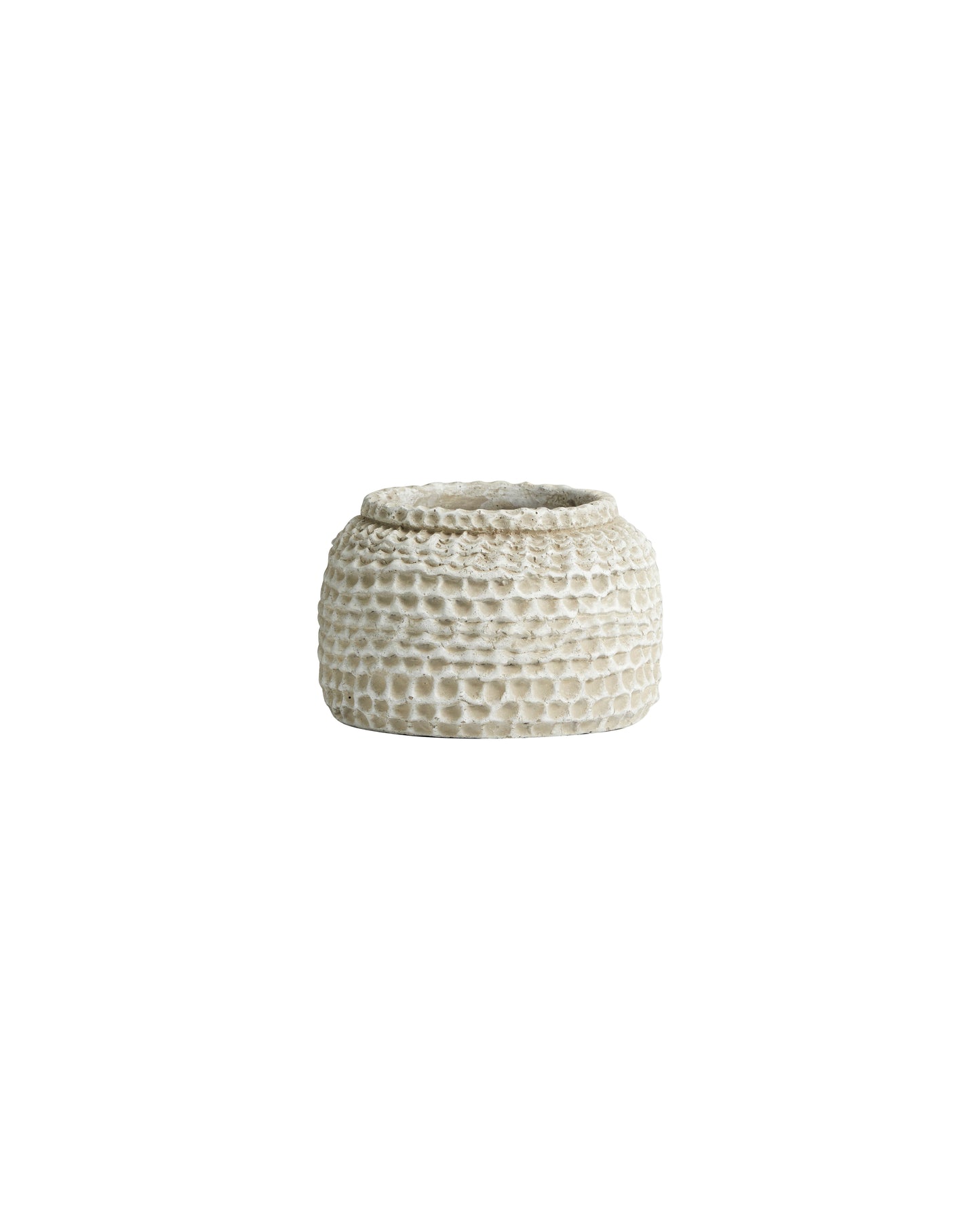 Aurelia, white pot, small