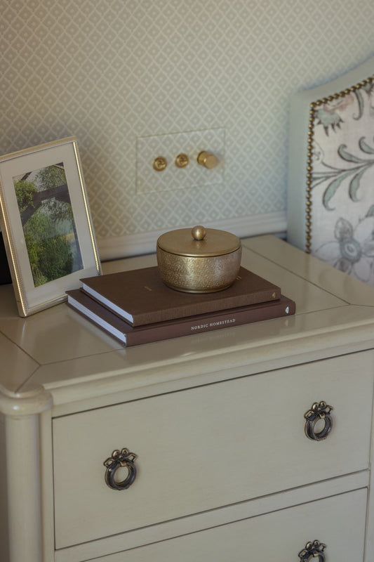 Chocolate linen hardcover blank A5 notebook