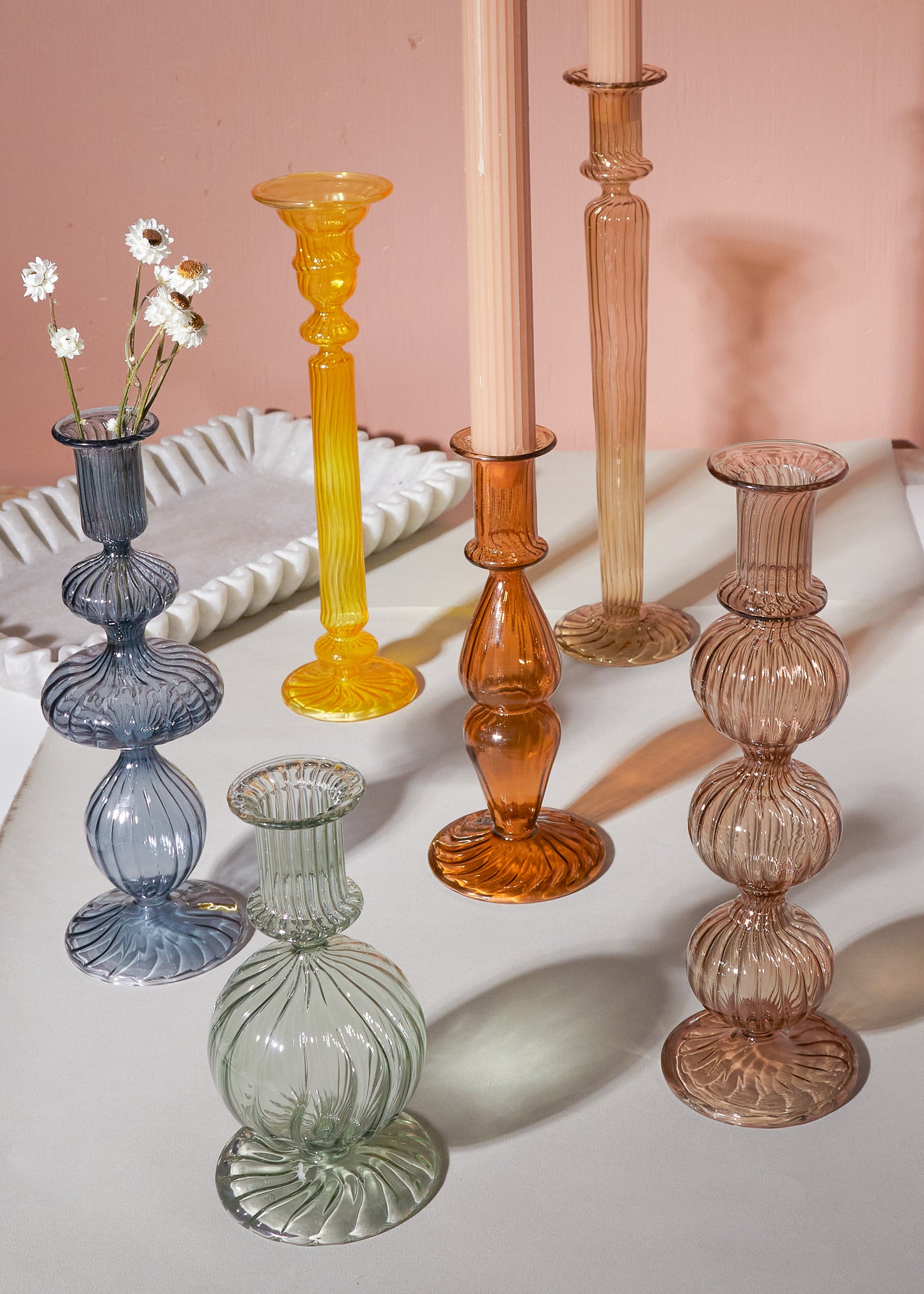 Decorative candlestick holder