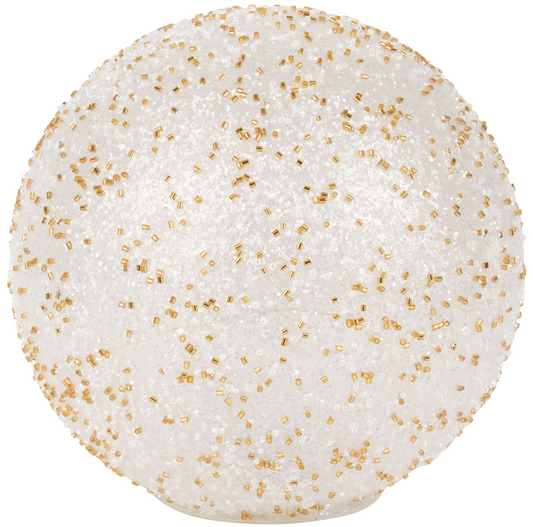 LED Sparkling Gold Sphere Large
