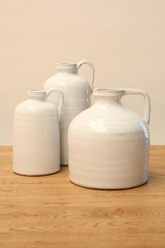 Vespera Wide Ceramic Vase