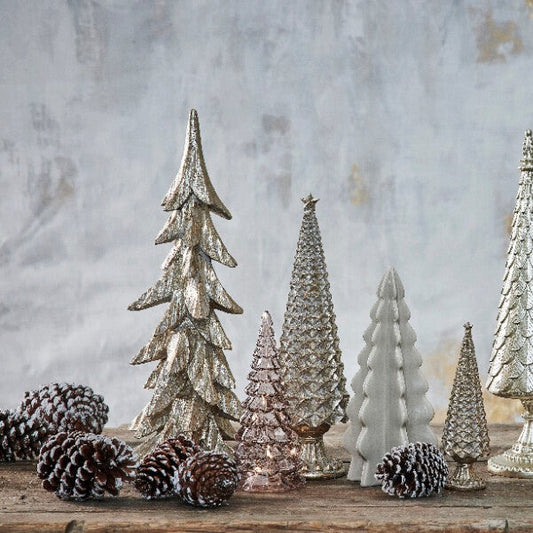 Pale Gold Christmas Tree 44cm