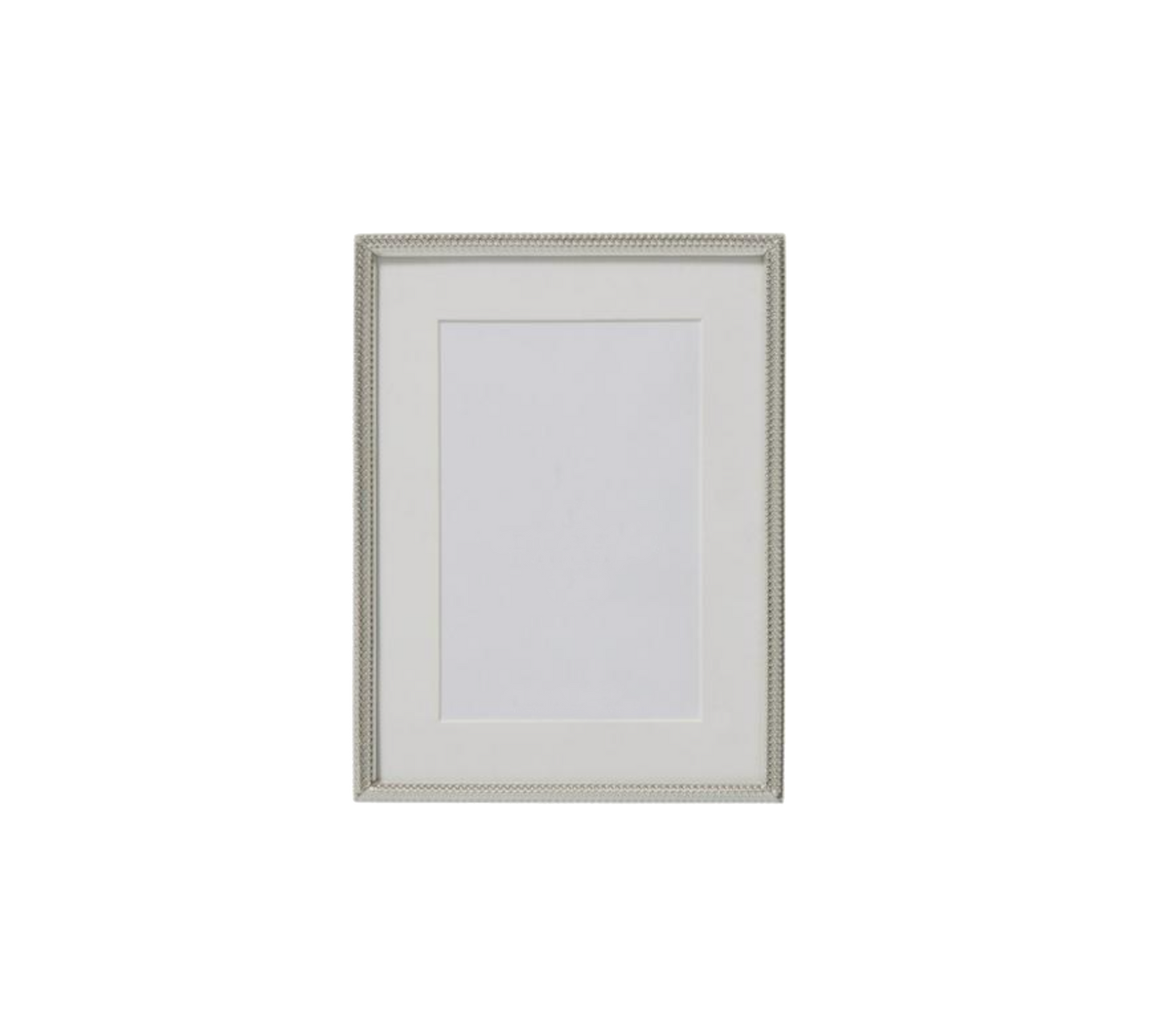 Silver picture frame, 10x15cm