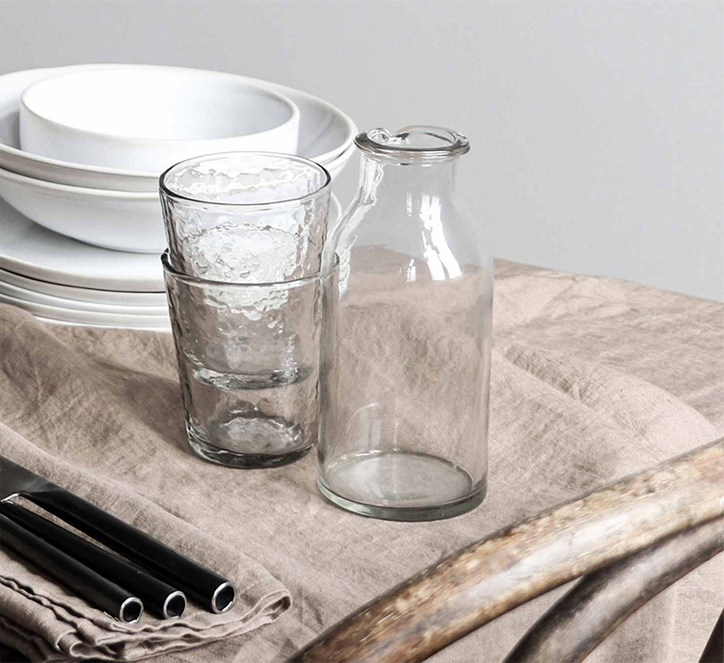 Milk jug style pitcher