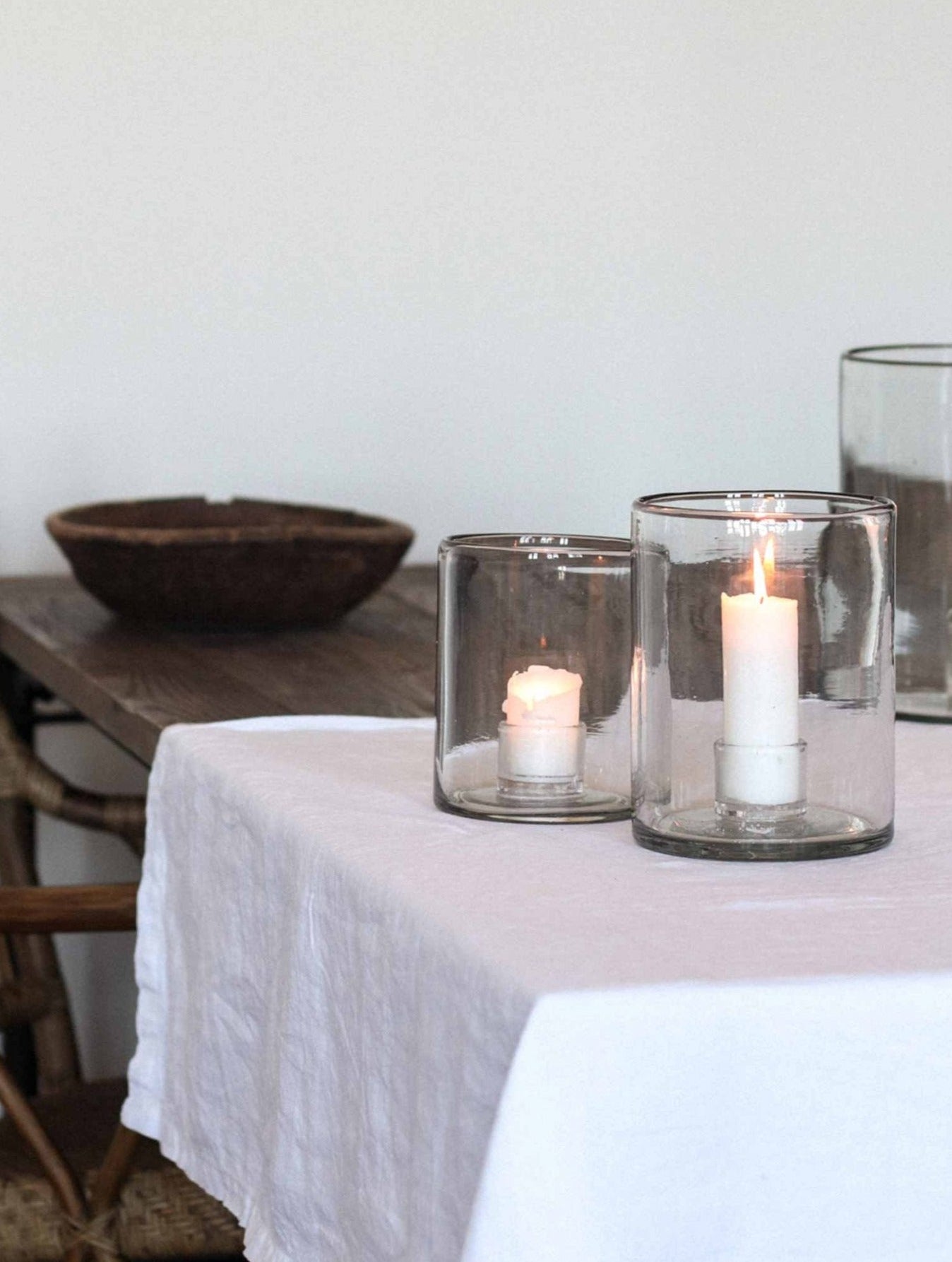 White block candle
