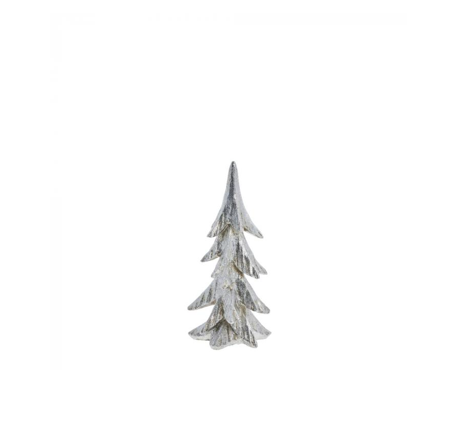Silver Christmas tree, 29cm