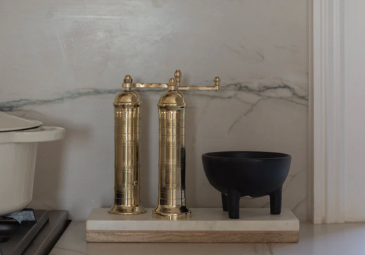 Brass Salt & Pepper Mills: Style, Function and Care