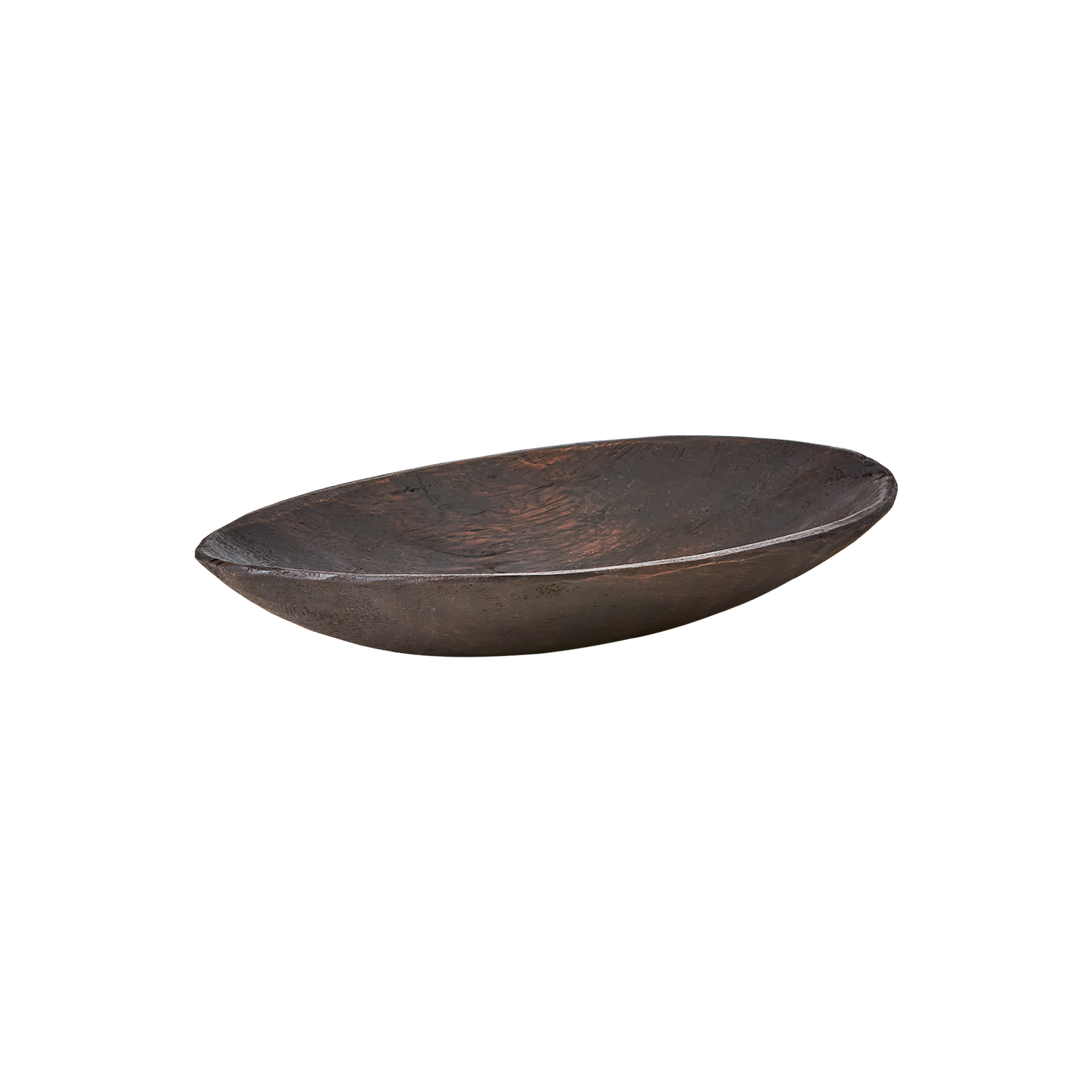 Wooden black/brown bowl