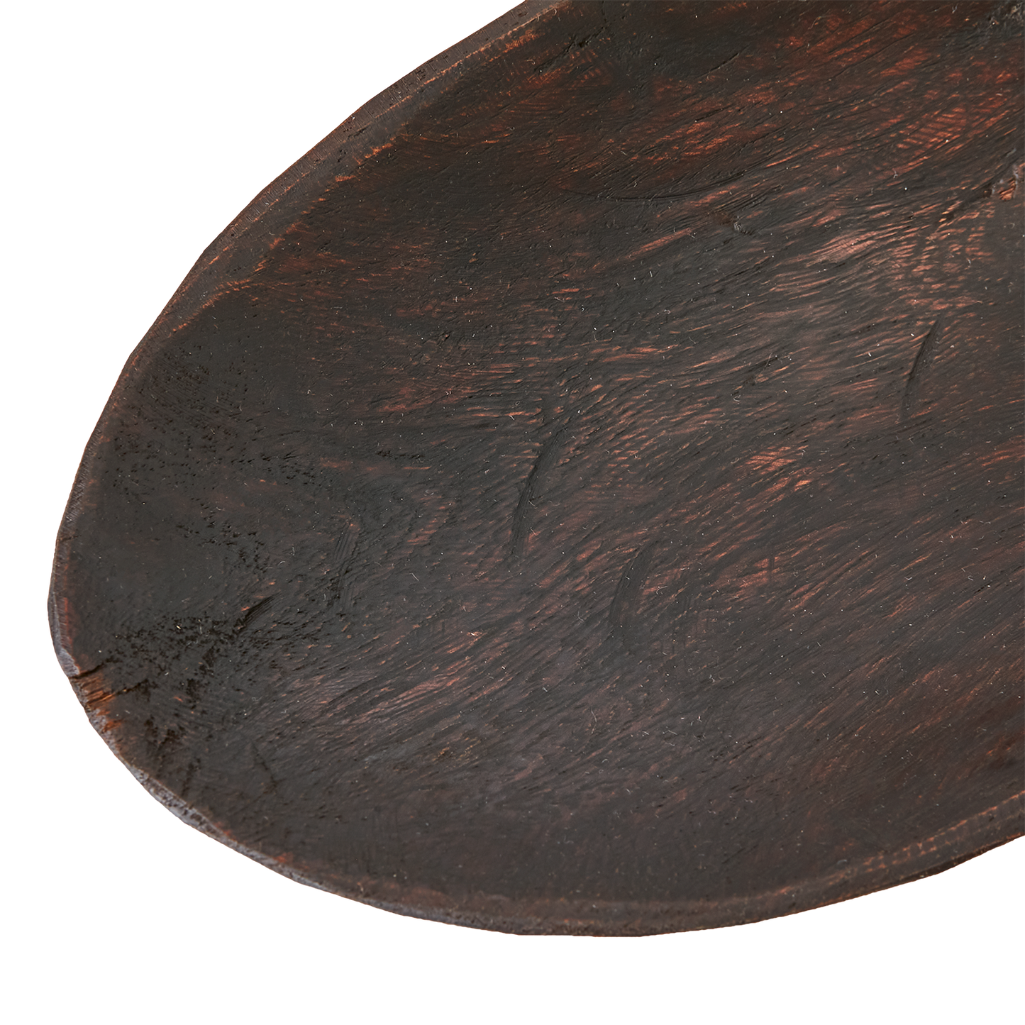 Wooden black/brown bowl