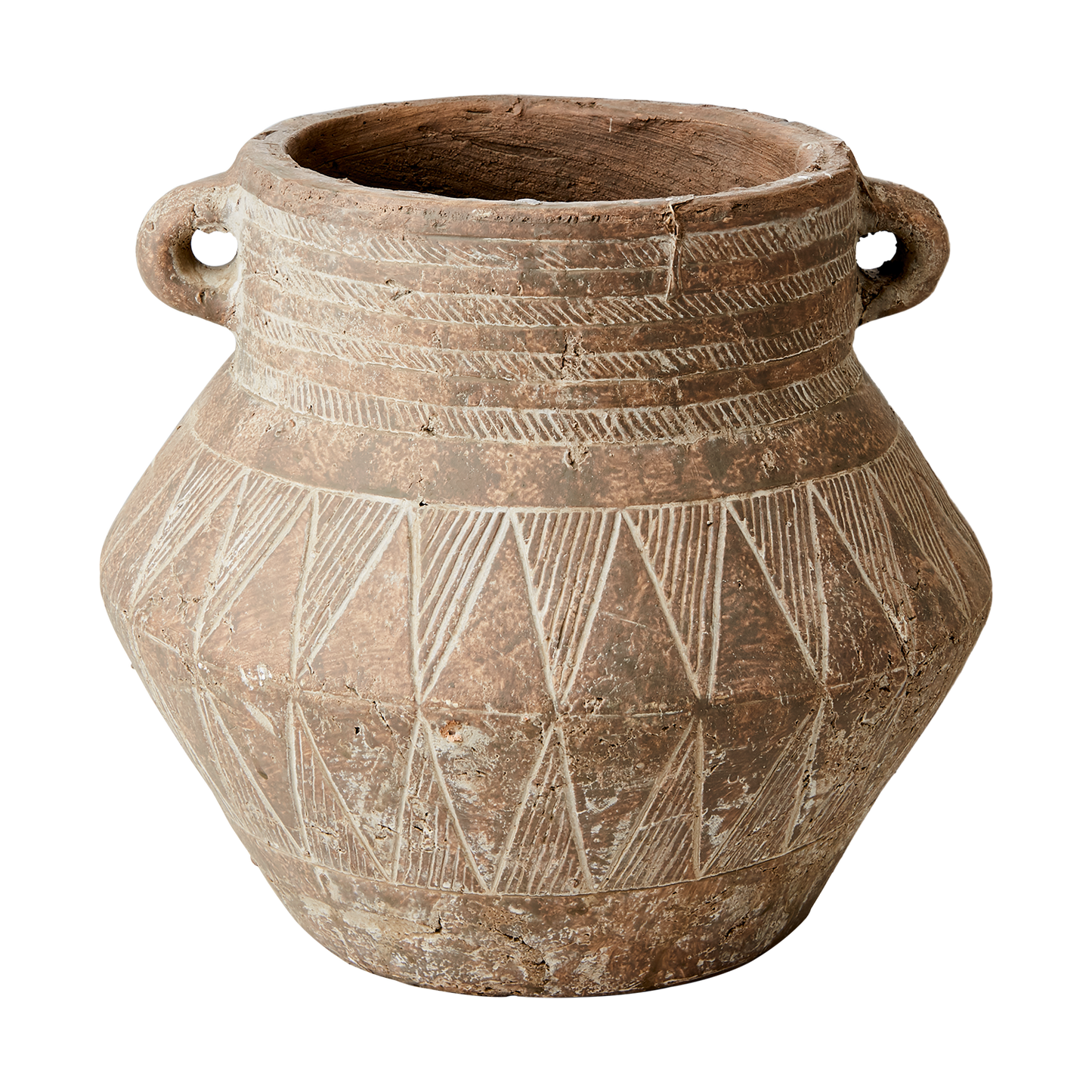 Helios, terracotta pot, large