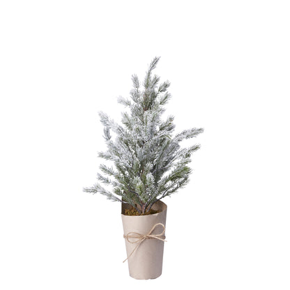 Light-up Snowy Christmas Tree 57cm