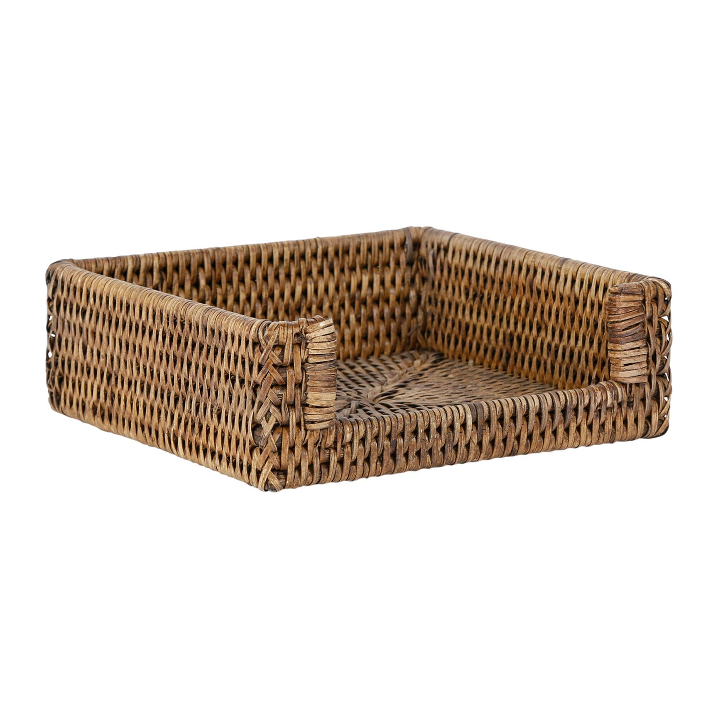 Rattan napkin holder