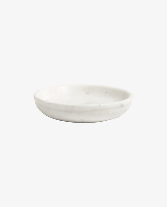 Small white marble bowl