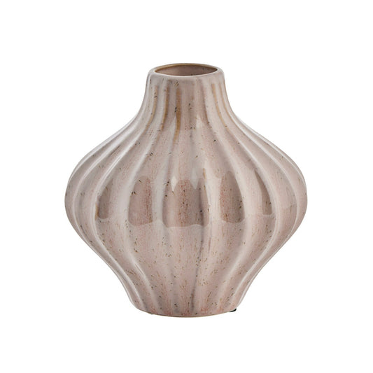 Decorative glazed ceramic vase