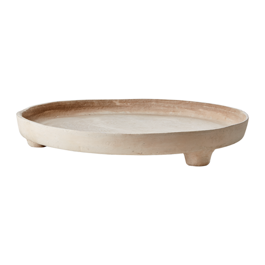 Round decorative tray