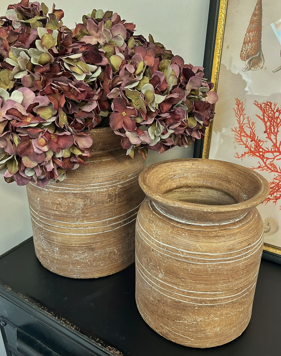 Seraphina, Medium terracotta vase