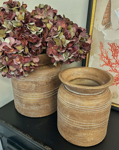 Seraphina, Medium terracotta vase