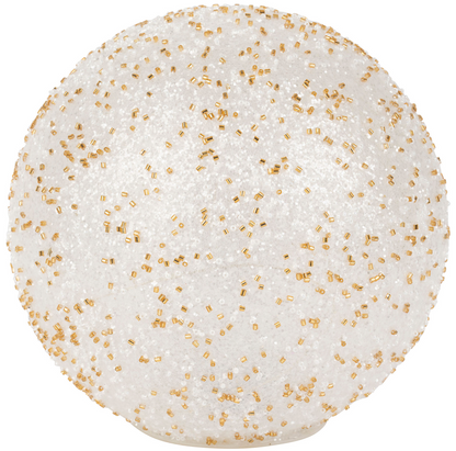 LED Sparkling Gold Sphere Large