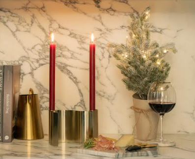 Light-up Snowy Christmas Tree 57cm