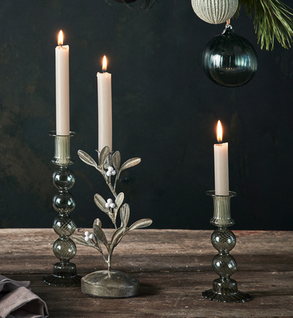 Silver Branch Candleholder Small