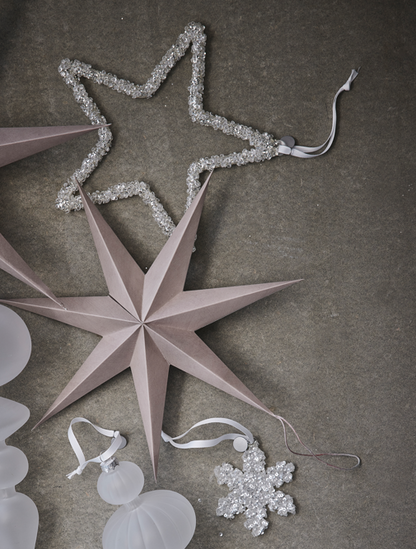 Glitter Star Ornament