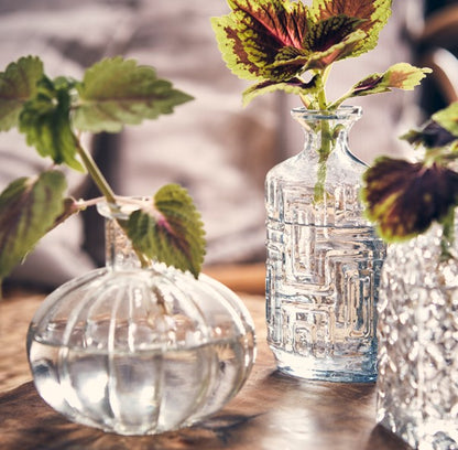 Small blown glass vase