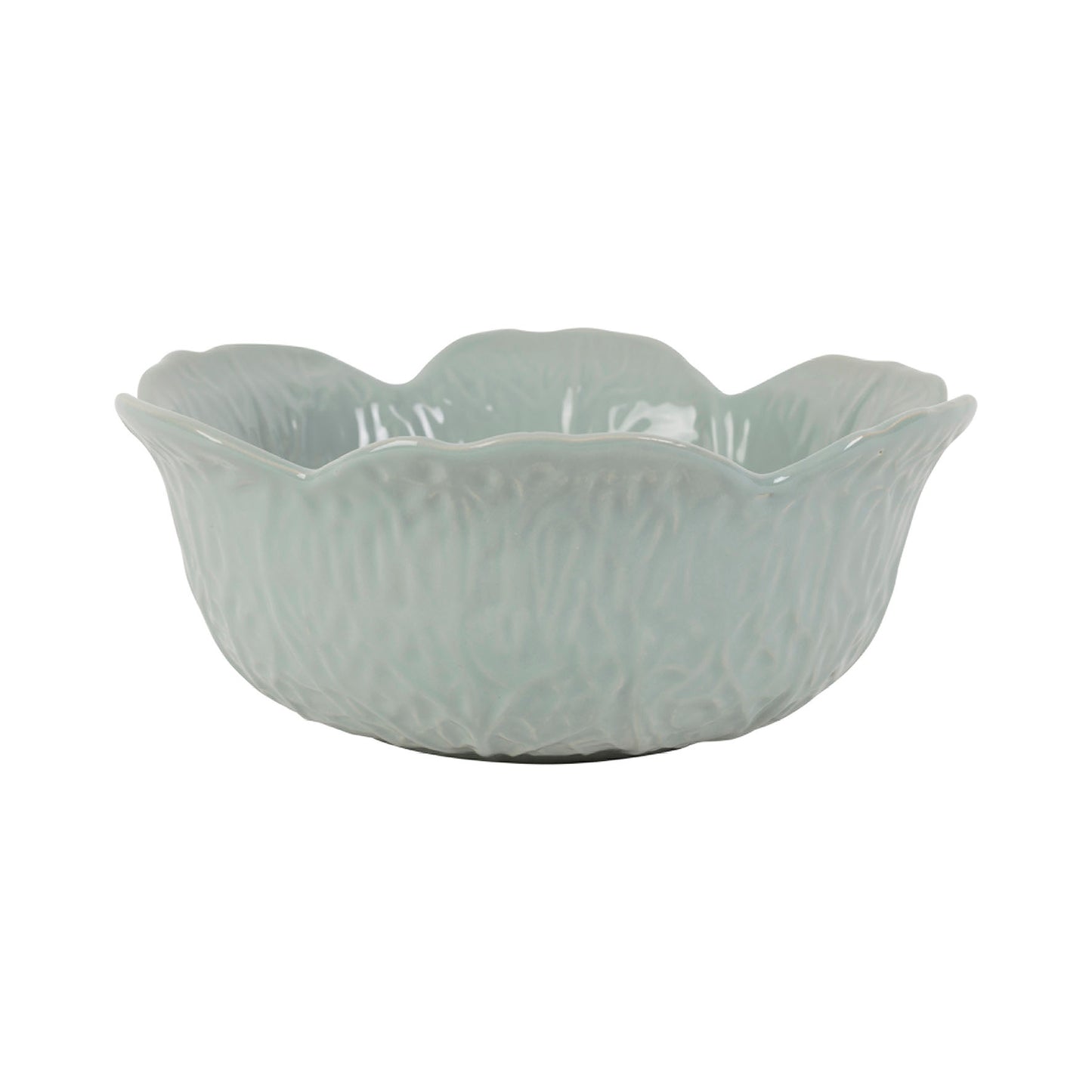 Cabbage Leaf Serving Bowl Small