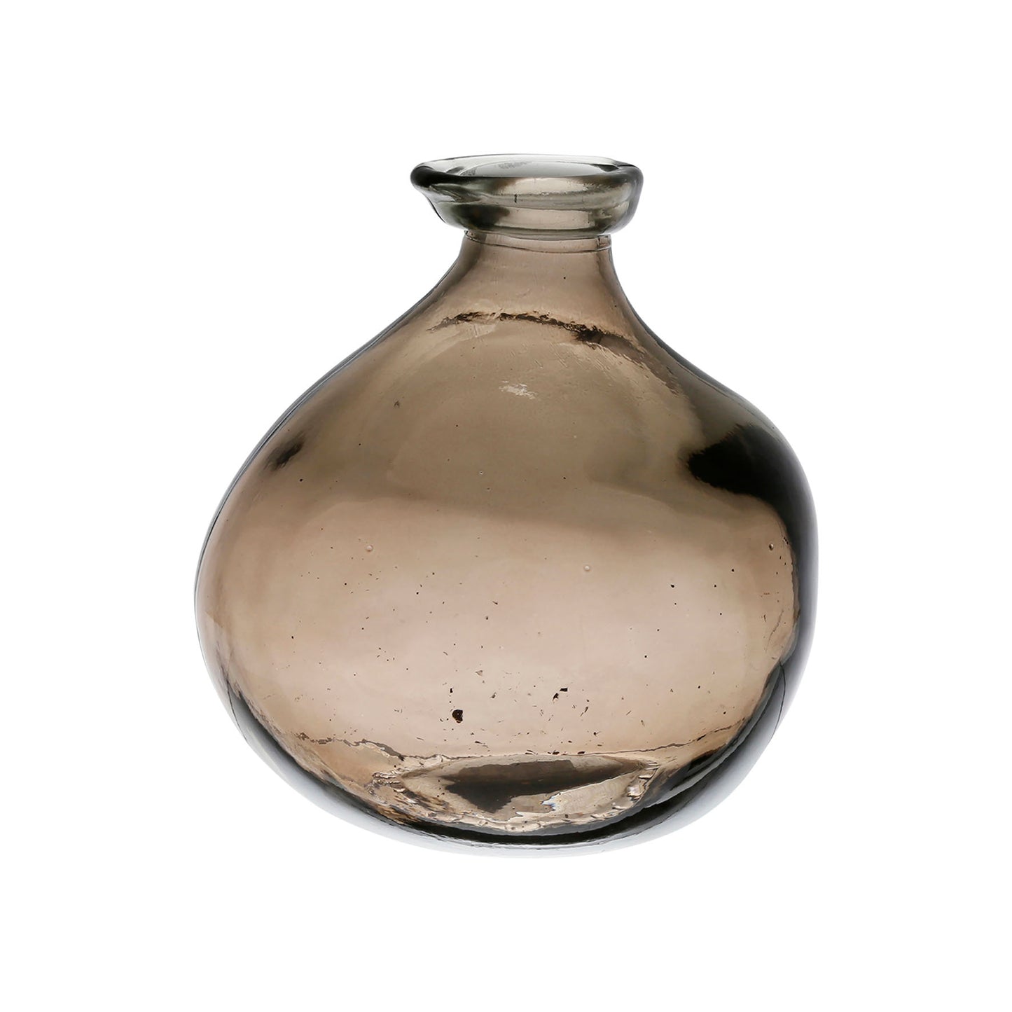 Esme Smoky Recycled Glass Vase