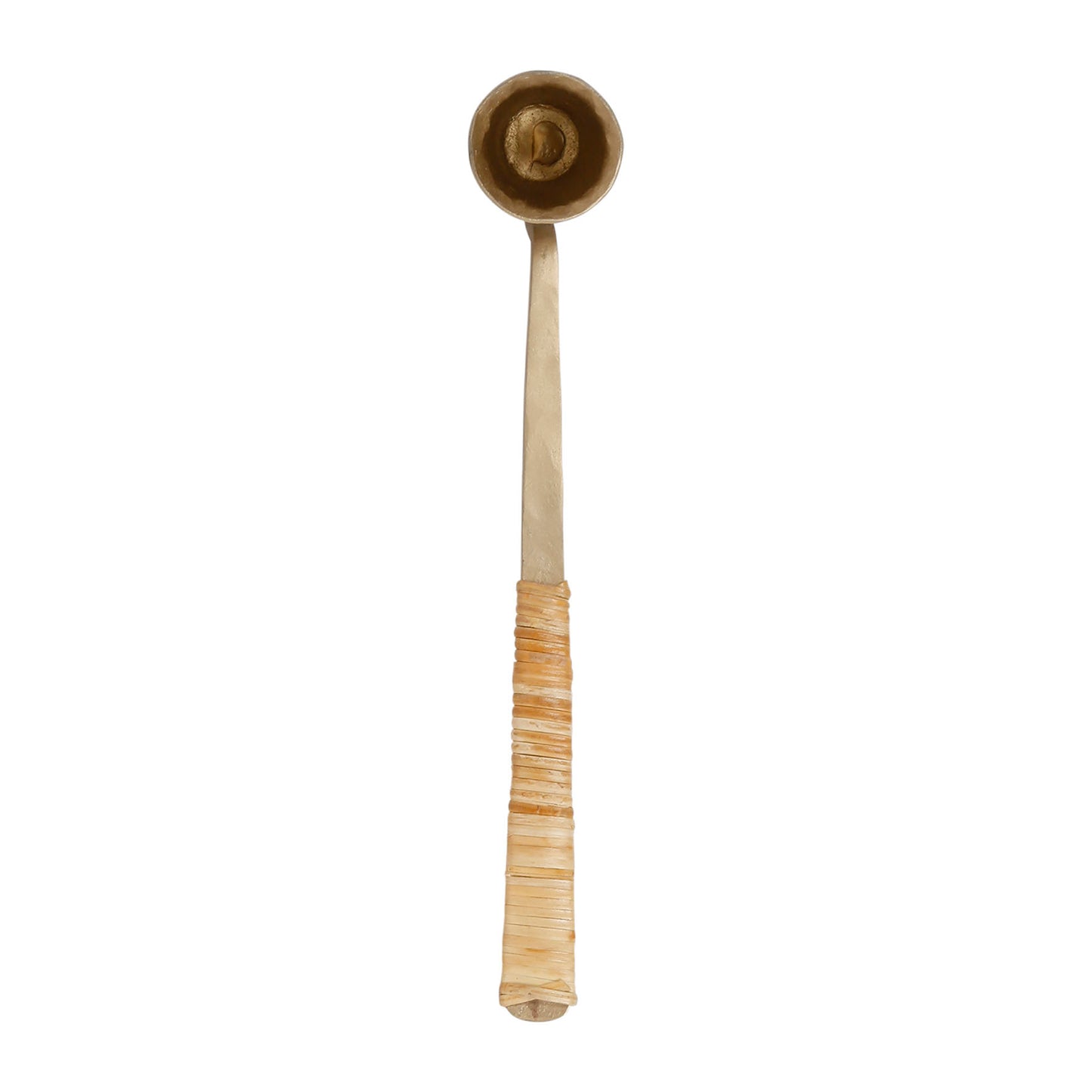 Bamboo candle snuffer