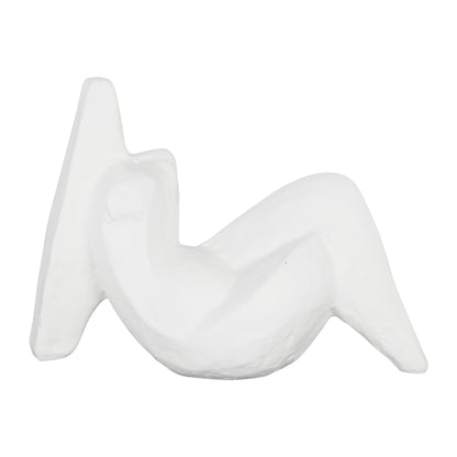 Nymph lounging figurine