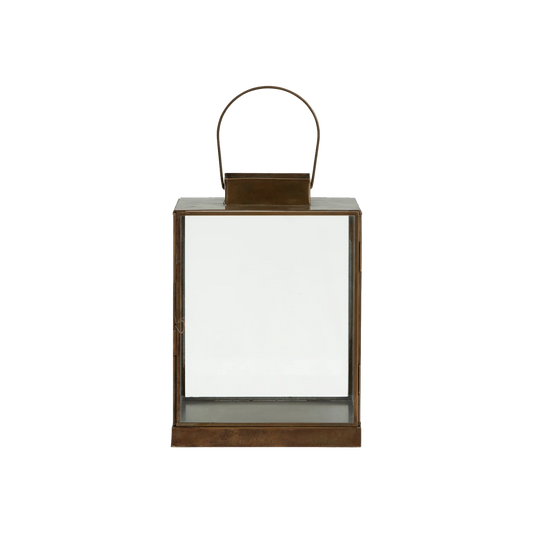 Square lantern with flat top