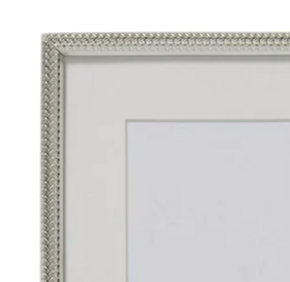 Silver picture frame, 10x15cm