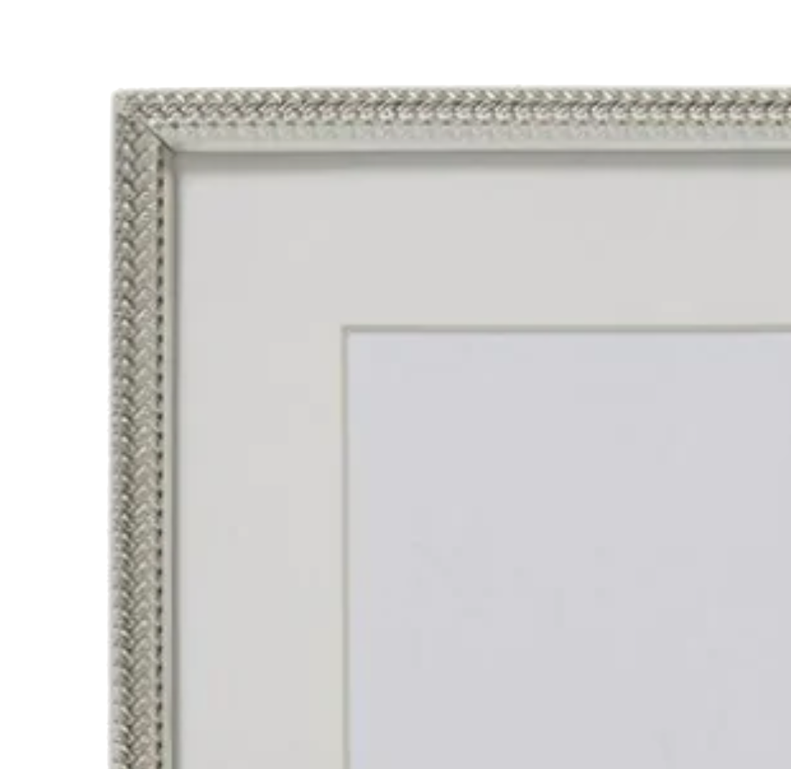 Silver picture frame, 13x18cm
