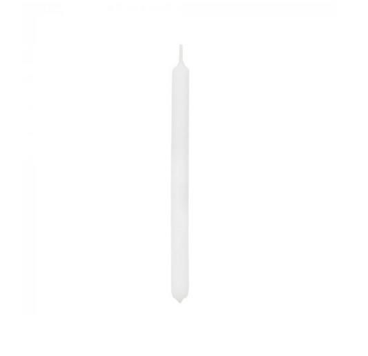 Mini white candles (20 pcs)