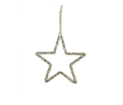 Glitter Star Ornament