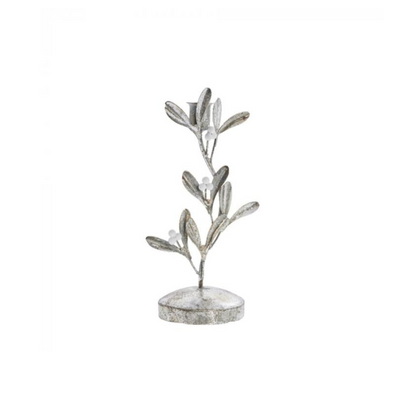 Silver Branch Candleholder Small